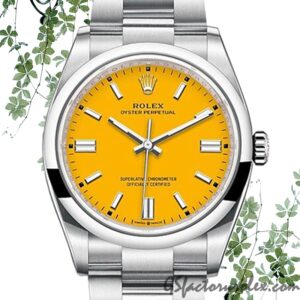 GS Rolex Oyster Perpetual Replica Unisex m126000-0004 36mm Oyster Bracelet Stainless Steel