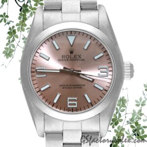 GS Rolex Oyster Perpetual Replica 76080 Unisex 36mm Stainless Steel Watch